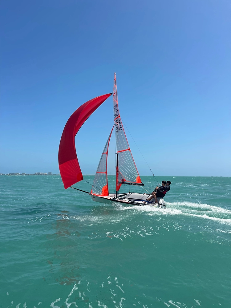 29er reaching with kite